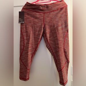 Zella Moisture Wicking Workout Leggings 1X New
